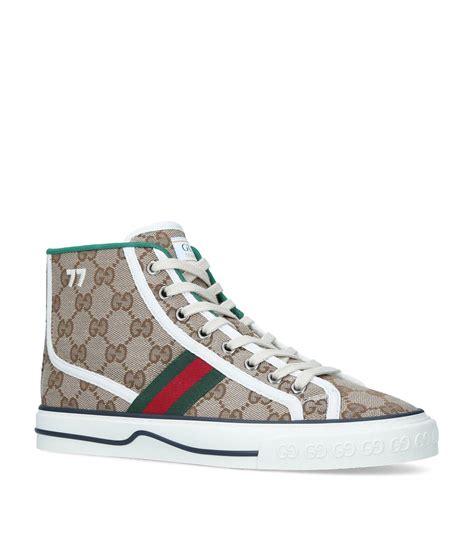 gucci hightops|gucci high top sneakers beige.